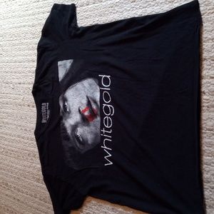 Men's Large T-shirt Whitegold Tarantula